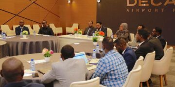 Somali finance minister Bihi Imaan Egeh, whose federal budget depends on foreign grants for most of its resources