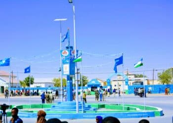 Police officer injured after clash