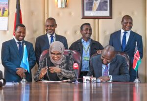 Signing of the Somalia Kenya aviation agreement
