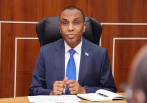 Somalia Prime Minister Hamza Abdi Barre Mogadishu Somalia