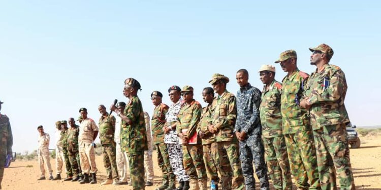 Somaliland Army Somalia Buqdharkayn