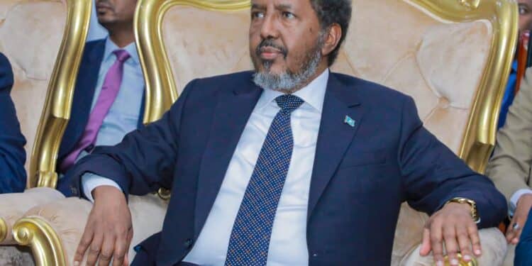 Hassan Sheikh Mohamud Mogadishu Somalia