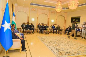 President Deni of Puntland