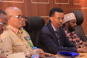 NSA Hussein Moalim at ONS in Villa Somalia
