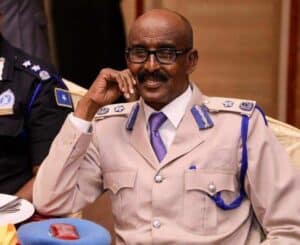 Adan Omar Ahmed Somali Police Somalia Mogadishu