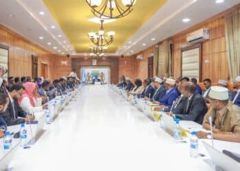 Somalia Elections Bill Cabinet meeting