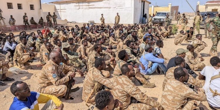 PSF joining the Puntland forces