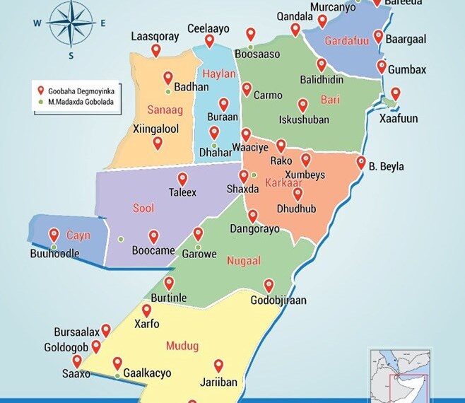 Puntland Asserts Sool and Cayn as Its Sovereign Territory