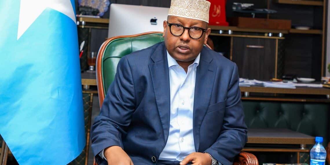 Somali Defense Minister Ahmed Fiqi