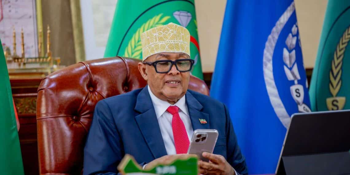 Somaliland President Speaking With PM of Israel