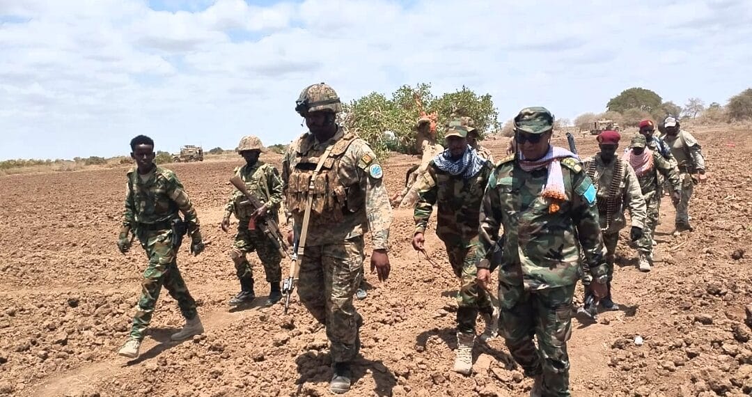 Puntland forces of the kind that took over the Bosaso camp from the PSF