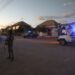 Somali federal soldiers and a police ambulance on a Baidoa street at first light in the Rahanweyn capital, fought over again on 3 September 2026