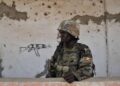 A UPDF soldier at a position in Somalia, where Uganda keeps about 6,500 troops as Kampala suspends its military ties with Turkiye