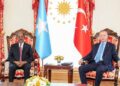 President Erdogan with President Hassan Sheikh Mohamud in Ankara, the partnership Somali protesters are now denouncing