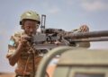 Somali forces of the kind deployed across Middle Shabelle, where the Guulane operation killed an al-Shabaab clan commander.